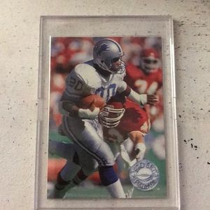 1991 NFL Pro Set Platinum Barry Sanders #33